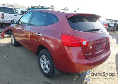 2010 Nissan Rogue S z USA, uszkodzony, nr VIN JN8AS5MT8AW023741